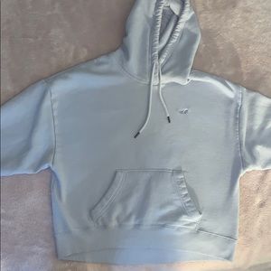Women’s light blue Hollister hoodie size: S
